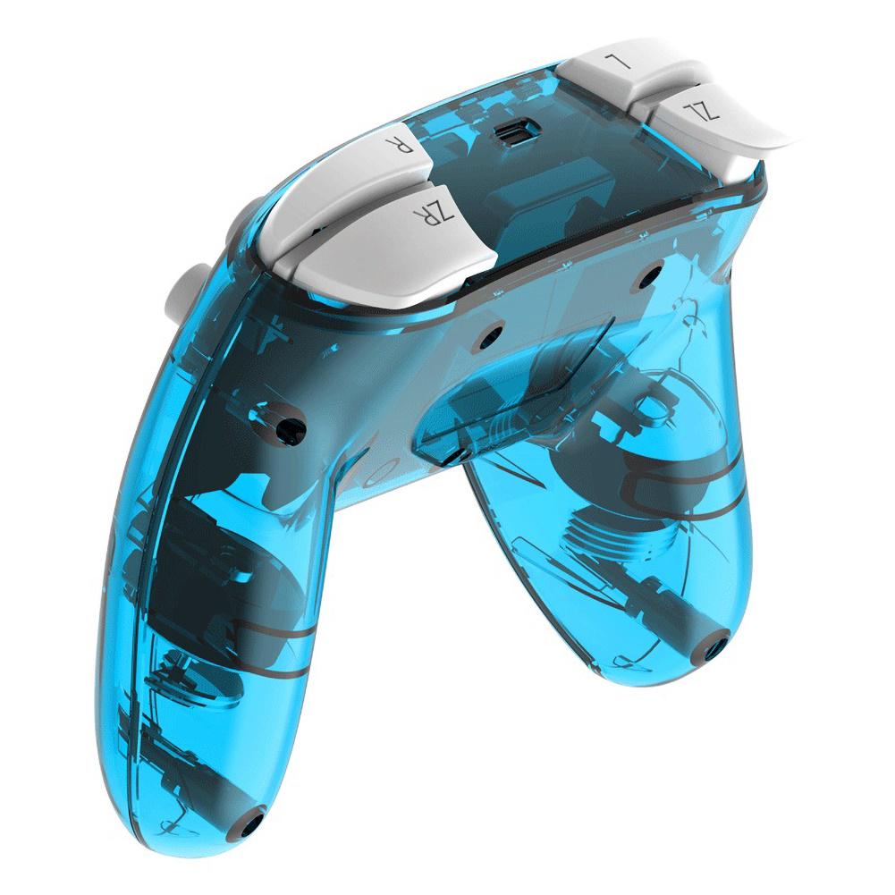Transparent Wireless Bluetooth Vibration Game Handle Controller Gamer Console for Switch Pro Game console accessories