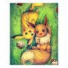 Paint by Numbers Paintings To Paint- Pokemon Pikachu, Eevee 40X50Cm