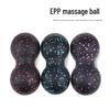 Black EPP Fitness & Massage Peanut Ball for Sensory Integration