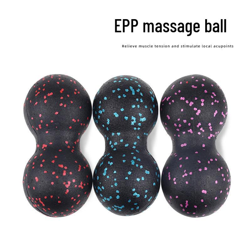 Black EPP Fitness & Massage Peanut Ball for Sensory Integration