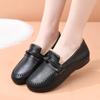 Autumn/Winter 2024 Soft Leather Slip-On Moccasins for Women