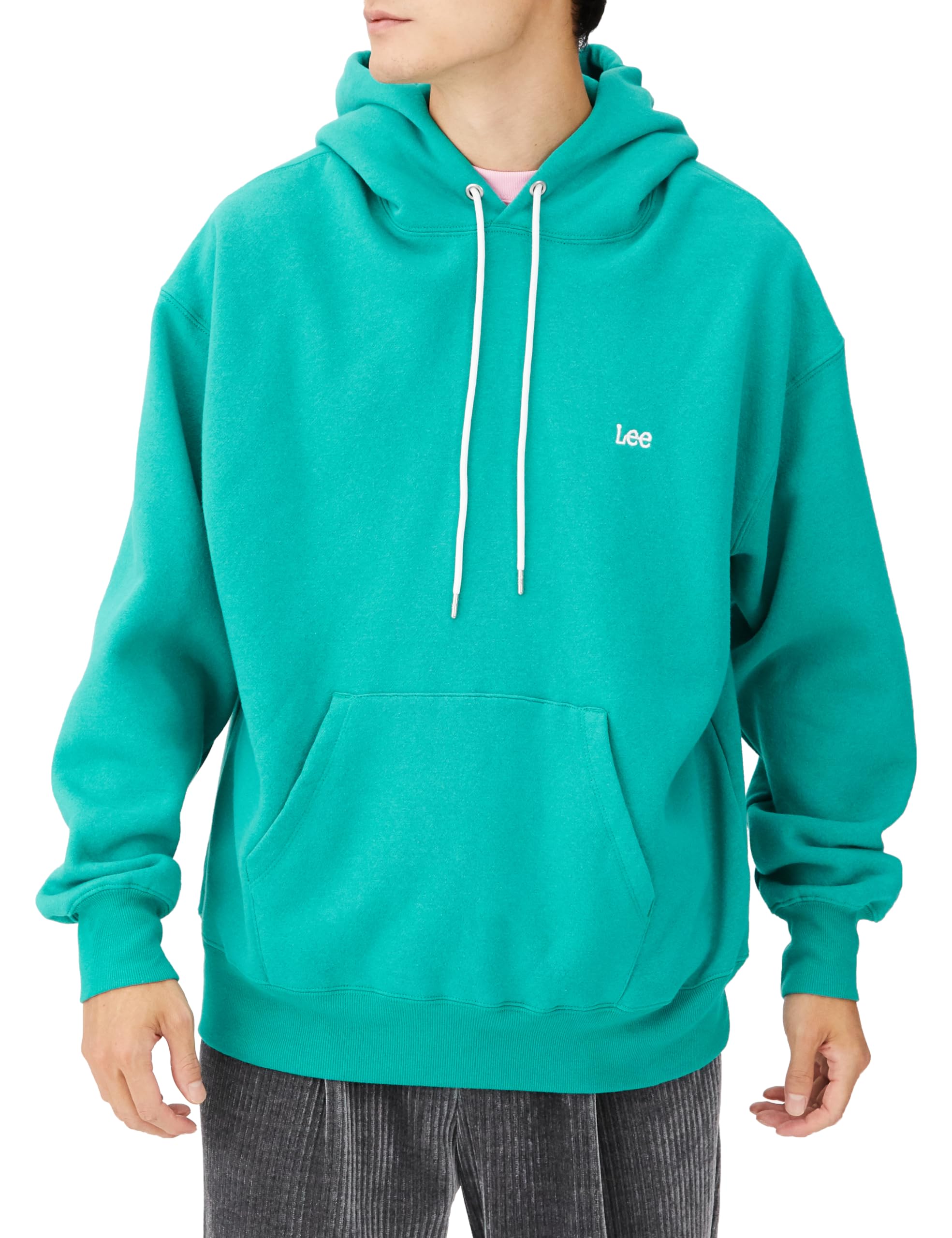 

Lee Tops Back Big Logo Hoodie Green зелёный