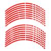 Tire Sticker Wheel Rim Sticker 1 Set 16pcs 18“ About 8mm Accessories Car