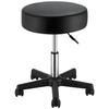 Rolling Stools with Wheels, 400 LBS Weight Capacity Adjustable Height Stool with Ultra-Thick Seat Cushion, Swivel Stools Chair for Salon, Bar, Home,