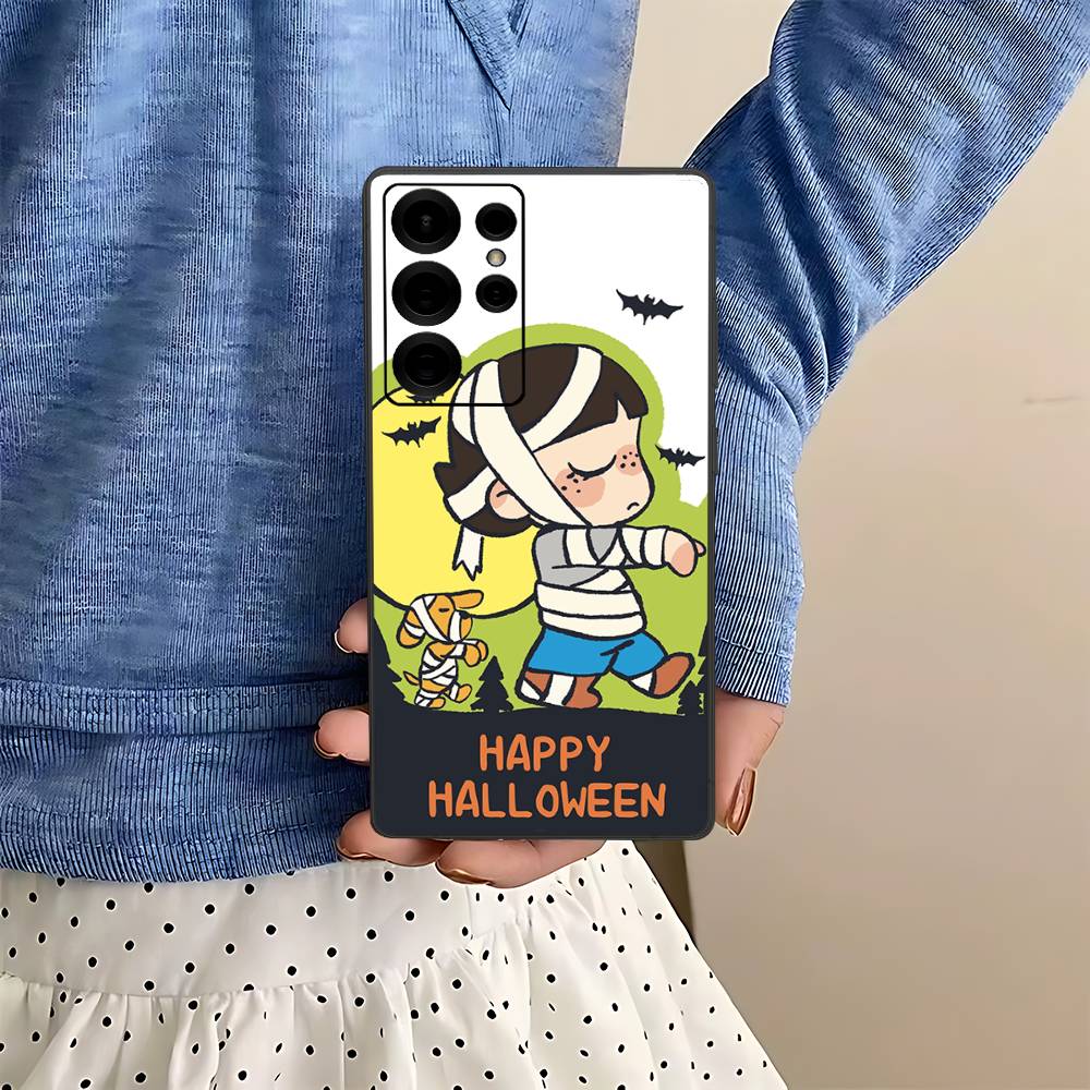 INS A Mao Phone Case For Samsung S 24 Fe 25 Ultra Plus 20 Lite 21 30 22 23 24 22 Ultra 5G Fundas