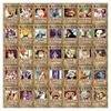 50 Stück Anime One Piece Steckbriefe Aufkleber Coole Graffiti Aufkleber DIY Handy Koffer Laptop Kühlschrank Wanddekor Aufkleber Schönes Spielzeug