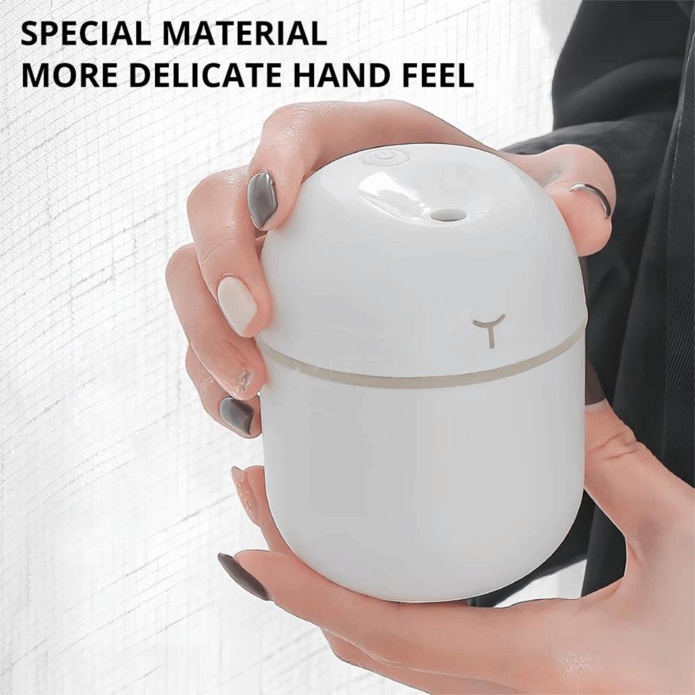 with LED Mini Humidifier USB Mist Maker Diffuser New Air Humidifier  Car Use