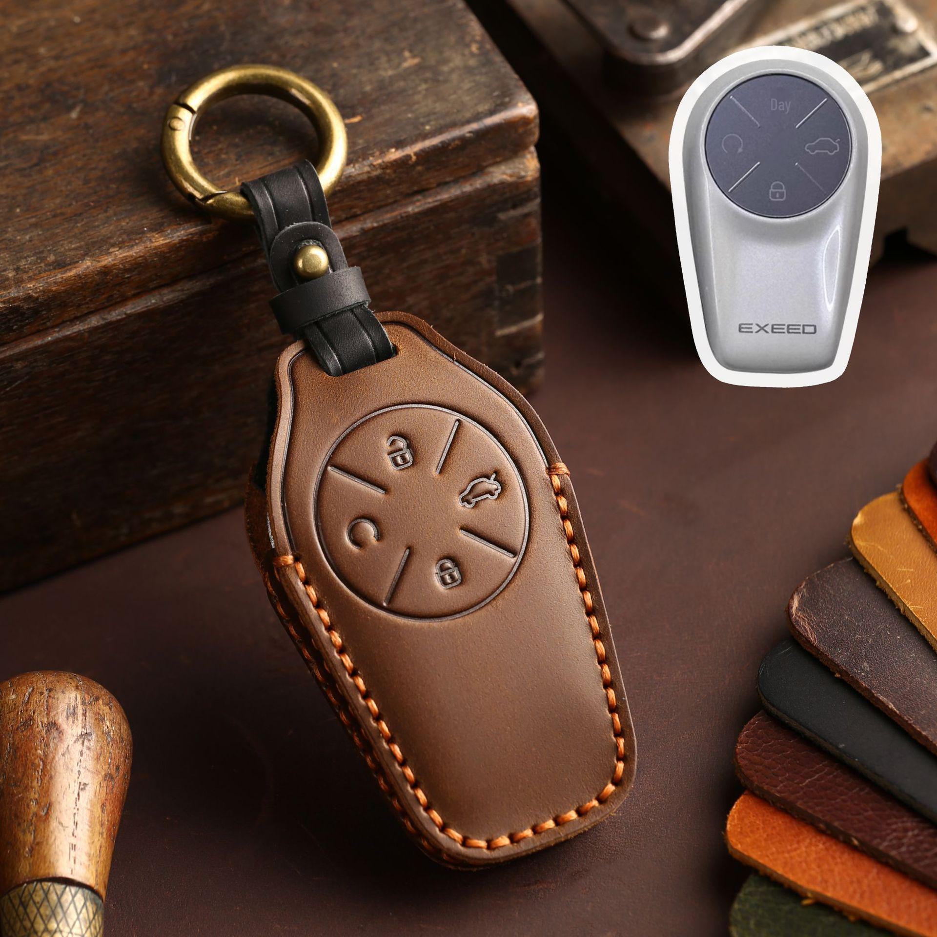 

Чехол для ключа Xingtu Interstellar ES Chery iCar03 ET с держателем карты NFC и пряжкой