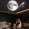 Soft Eye Protecting Light USB Star Projector Night Light, Starry Sky Lamp with Film Slides, Touch Dimming Holiday Decoration & Timer, Flexible