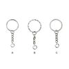 Key Chain Rings Screw Locking Hook Metal Link Ple Long Round Hanging Loops Tag Decoration Keepers Jewelry Accessories