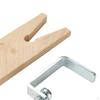 Bench Pin Clamp Jeweler Table Jewelers Adjustable V Groove Wooden Workbench for Jewelry