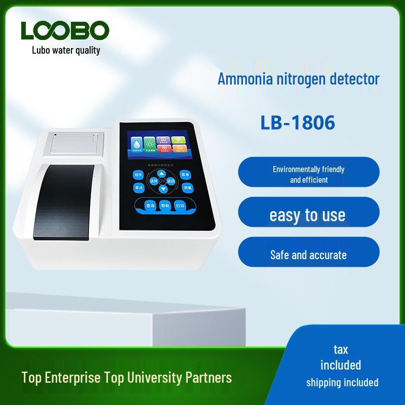 Portable Ammonia Nitrogen Water Quality Tester: River Pollution Monitor & Analyzer