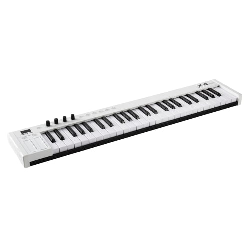 Midiplus X4 Mini MIDI Keyboard Controller, White
