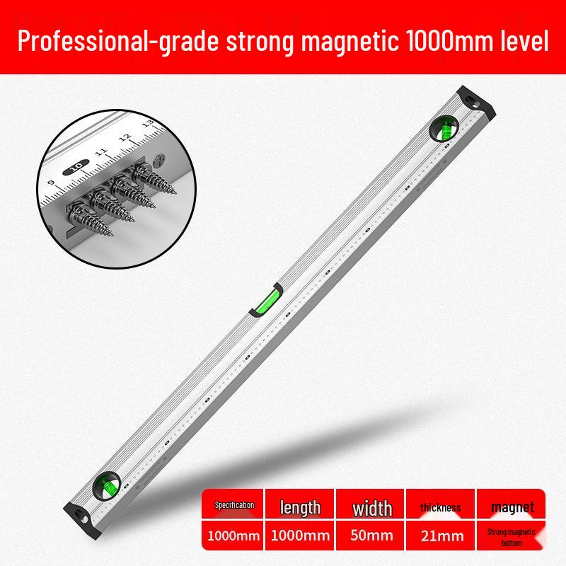 High Precision Magnetic Aluminum Bubble Level Tool
