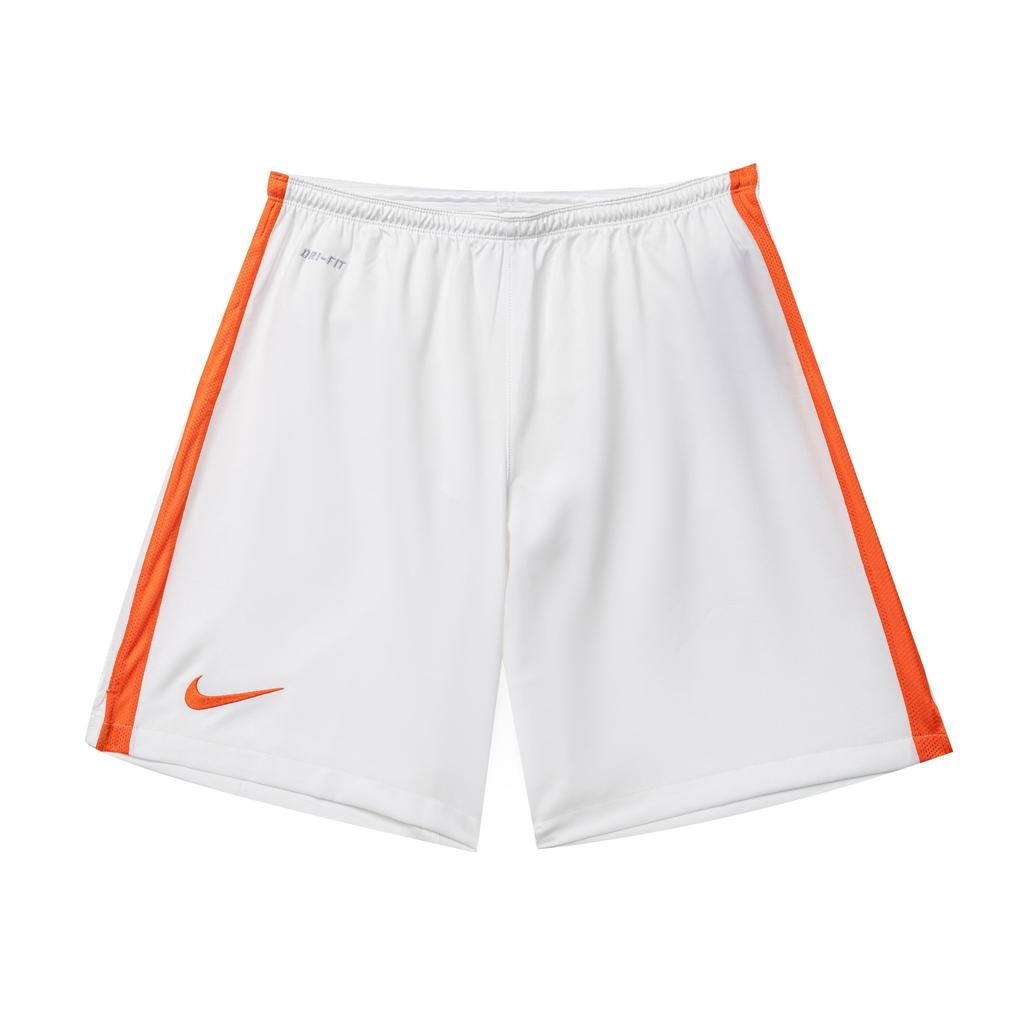 Nike Simple Versatile Brand Logo Loose Casual Shorts Men Shorts White Orange 777384-105