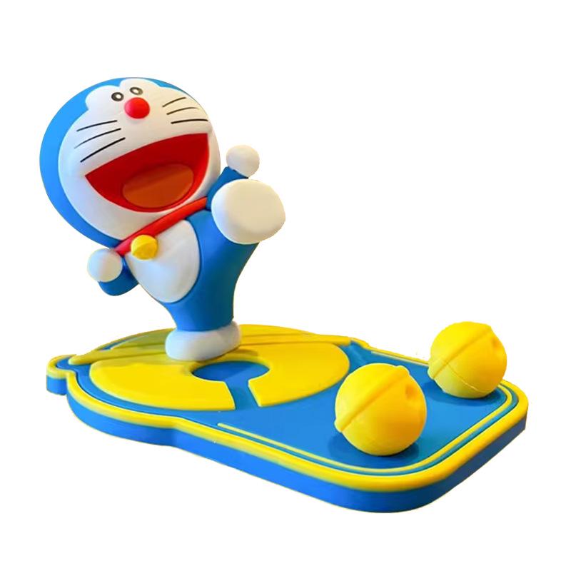 Doraemon Cartoon Phone Holder: Creative Desktop Ornament & Gift