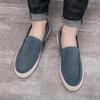 Men's Wear-resistant and Anti-slip Casual Flat Heel Low-top Round-toe Soft High-quality Comfortable Walking Shoes Sneakers Men
