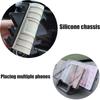 New Non-slip Car Phone Holder Universal Dashboard Navigation 3C Car Holder Silicone Chassis Fixed Adhesive Mobile Phone Holder