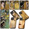 Art Gustav Klimt Protective Cover for Samsung Galaxy S25 Edge S24 S23 FE Plus Ultra A16 A15 A55 A57 5G Phone Case