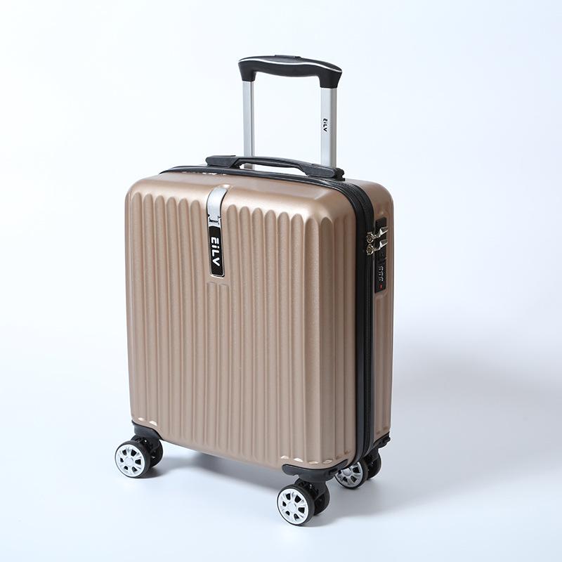 16" Rolling Suitcase with Universal Wheels for Business Travel - Suitable for Men, Women, and Students, Carry-On Approved