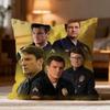 Popular T-TThe Rookie Cushion Cover Soft Washable Pillow Case Multi-Scene for Couch Bed Travel Office Use