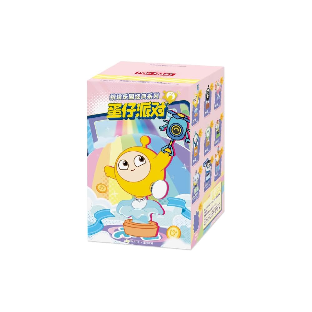 Pop Mart Eggy Party Colorful Playland Classic Figure 1 Piece Blind Box Toy Collectible Model