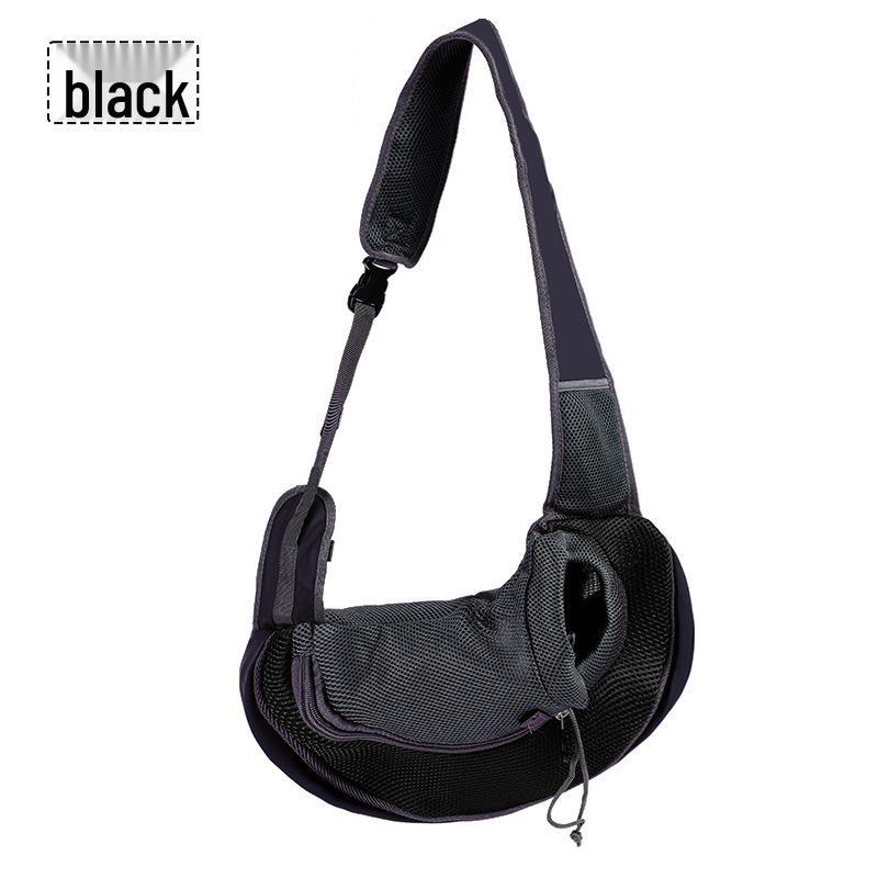

Сумка-кроссбоди для выгула питомцев с дышащей сеткой для маленьких собак и кошек Small: up to 5 jin