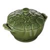 Staub Ceramic Cocotte Artichoke 13cm (Basil Green)