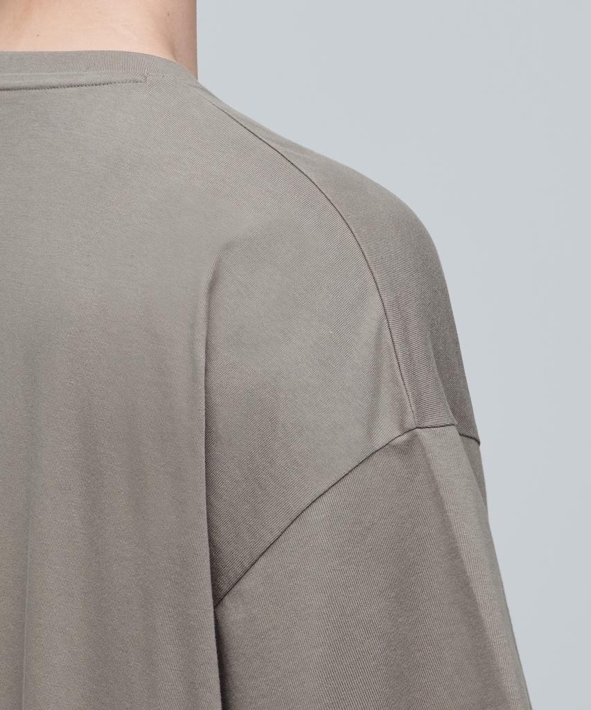 MUSINSA STANDARD Extra Oversized Crew Neck T-Shirt [Dusty Beige]