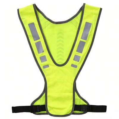 High Visibility Safety Vest Outdoor Sports Running Cycling Reflective Vest with Pocket