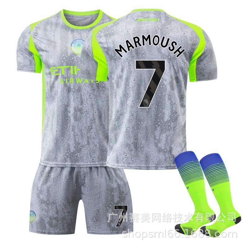

2526 Manchester City Two Passengers No. 9 Harland Jersey 47 Forden Children s Football Set Men s 7 Malmush XS