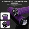 RIDERACE Bicycle Handlebars Grips TPR Rubber Ergonomic Mountain Mtb Bike Handle Bar Bmx Steering Grip Anti-skid Comfy Bar Ends