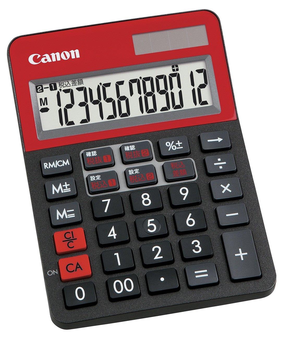 

Canon Mini Desktop Calculator W Tax Rate SOB LS-120WT-BK чорний