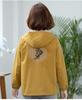Damska kurtka casual z kapturem w dużym rozmiarze - Wiosna/Jesień w stylu koreańskim, odejmująca lat