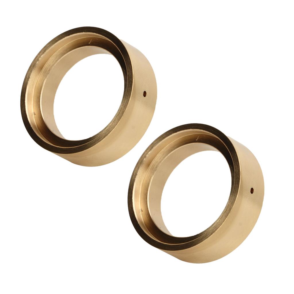 2pcs Brass Internal Beadlock Clamp Ring Professional 1.3inch RC Brass Beadlock Wheel Weights for