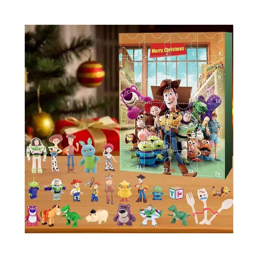 Toy Story Christmas Advent Countdown Calendar 24 Days Xmas Blind Box Toys Gift