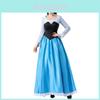 Elegant Polyester Ariel Mermaid Princess Dress For Women Perfect For Cosplay