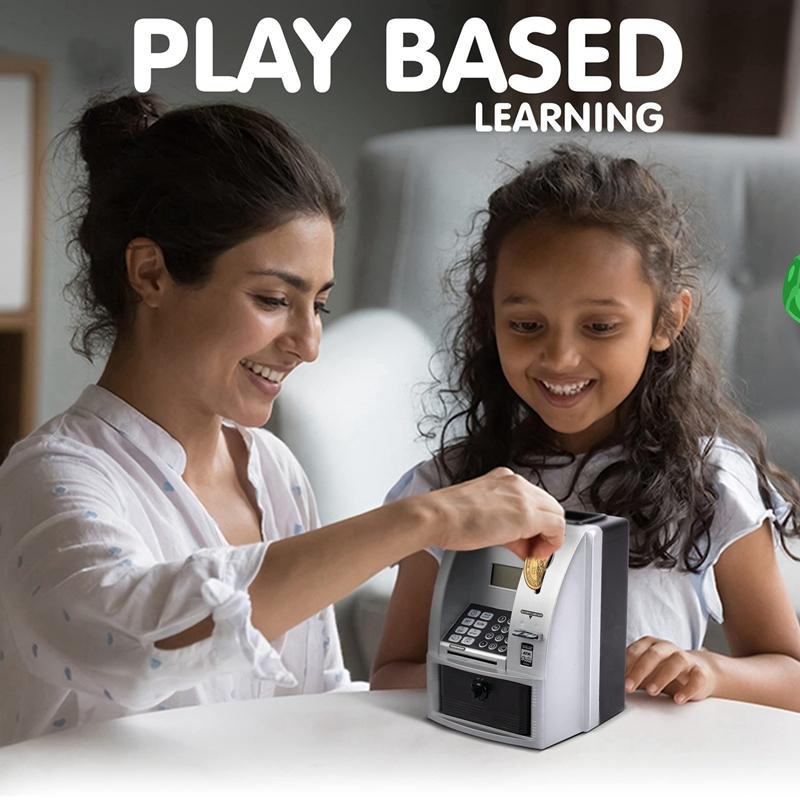 Bankomat, který naučí děti hospodařit s penězi za peníze Mini Banknote Prasátko