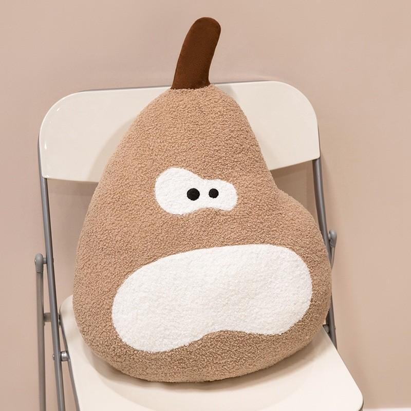 Plush Toys Pear Cartoon Fill Doll Xmas Gift Ornament Birthday Present Garnish