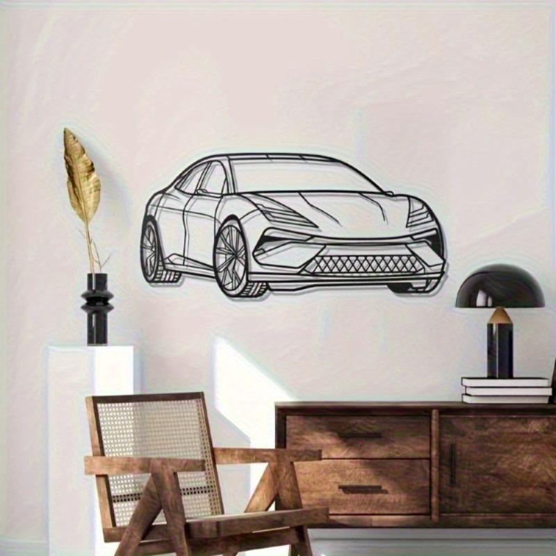 Metal Wall Decor Car Interior Panel Auto Accessories