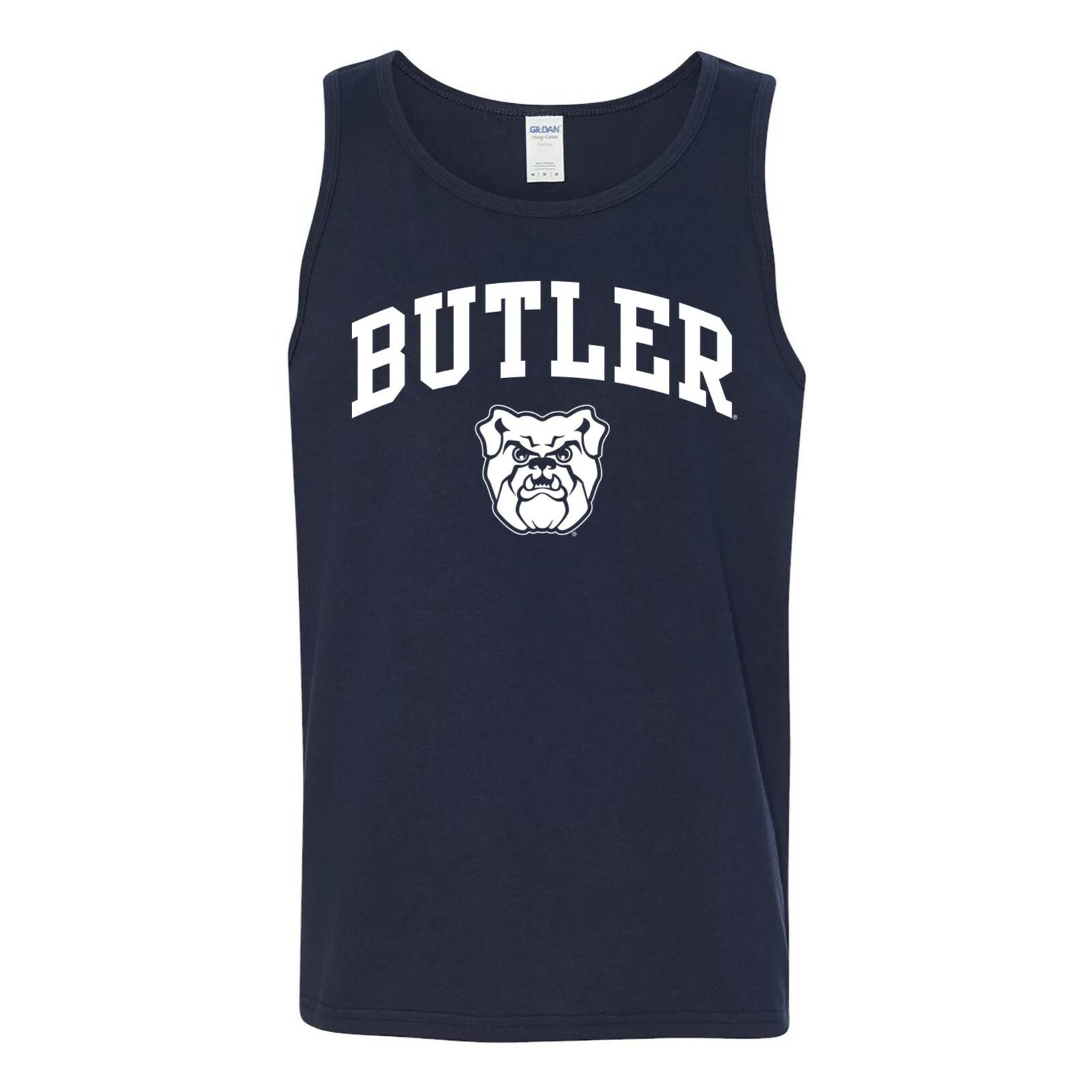 Butler Bulldogs Arch Logo Tank Top - Navy M