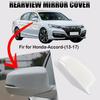 RH Passenger Side Rear View Mirror Cover Cap for Honda Accord 2013-2017 White US