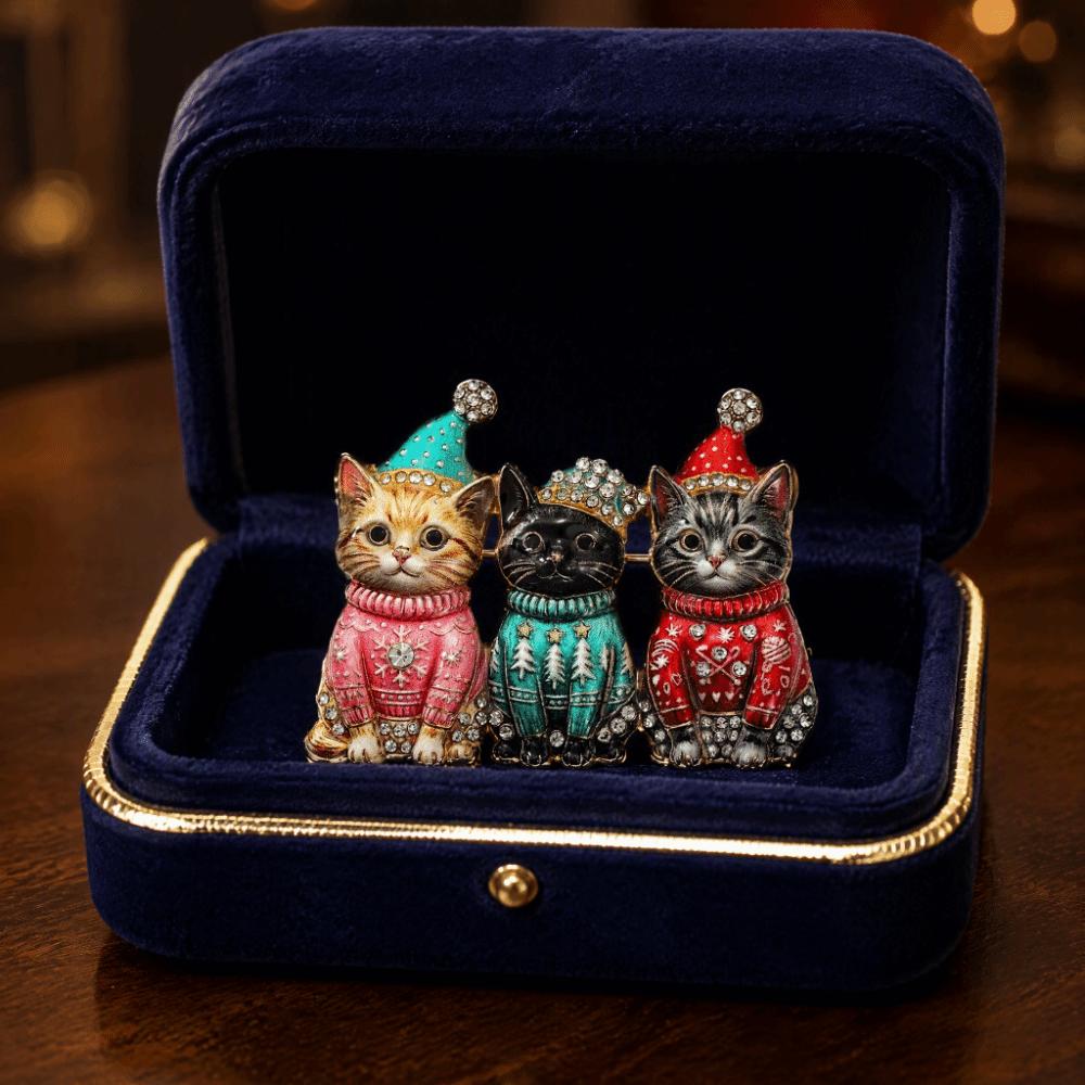 Christmas Theme Lapel Pin Alloy Decor Pin Fashion Animal Pin Clothes Decor