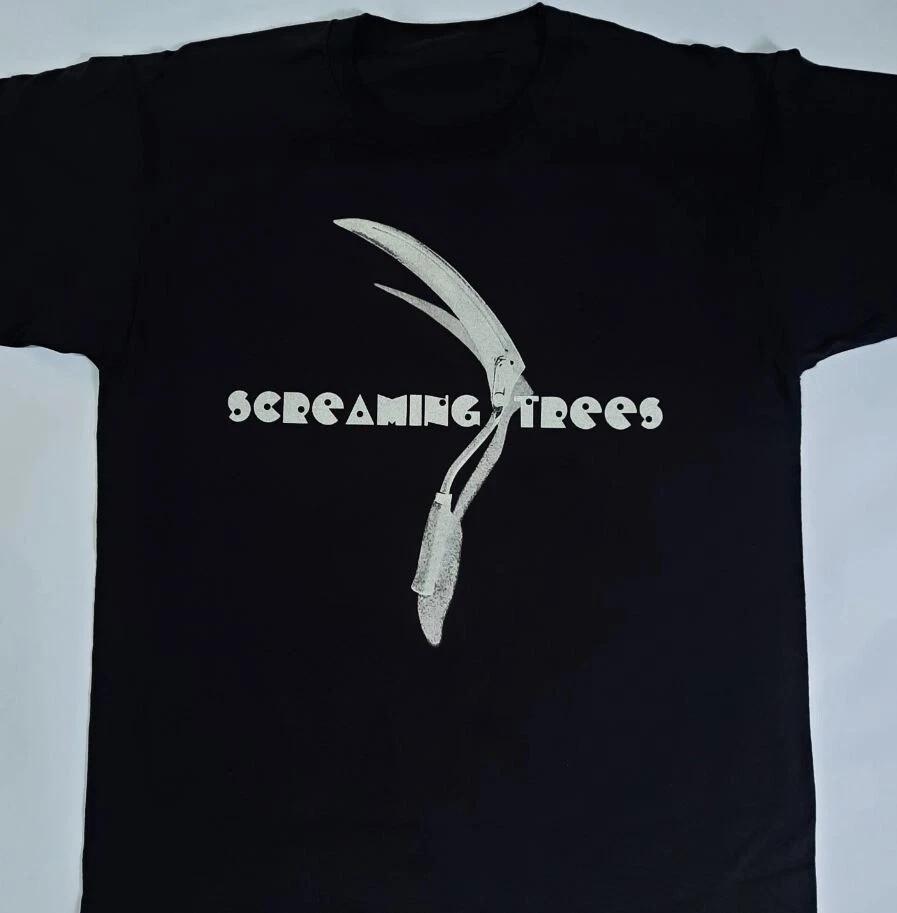 Screaming Trees Группа Пыль Альбом Тур Концерт Унисекс Хлопковая Взрослая Футболка UU421 S