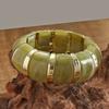 New Rendering Acrylic Elastic Rope Bracelet Minimalist Maillard Temperament Bangle High End Retro Exaggerated Jewelry For Women