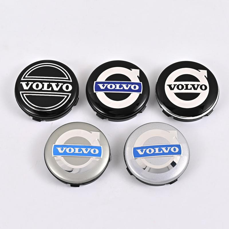 4 ks 64mm Krytka náboje kola auta Modifikovaný znak Příslušenství Pro Volvo Polestar AWD V50 S60 XC60 S40 XC40 XC90 V60 S80 S90 V90