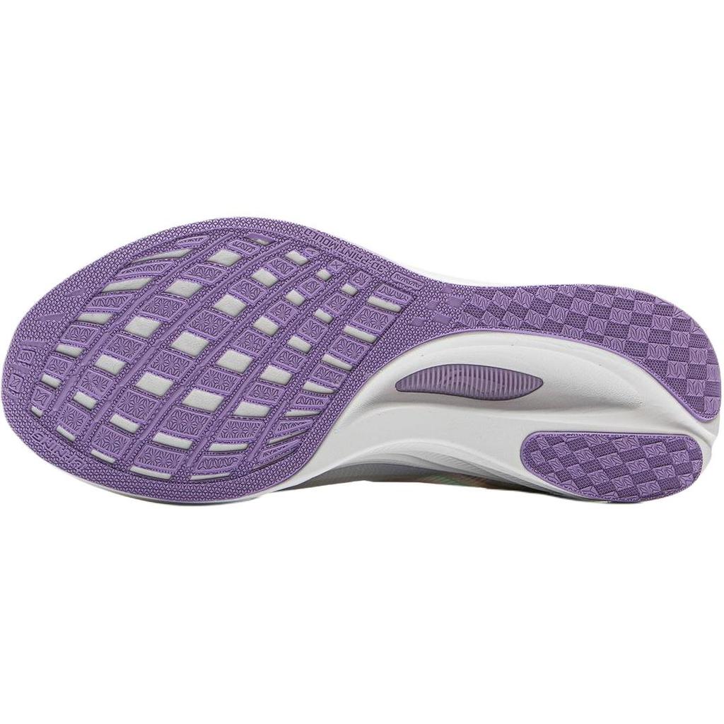 Li Ning Kinder Laufschuhe Bequem Weich Rutschfest Anti-Kick Rebound Atmungsaktiv Low-Top Unisex Sneaker Weiß YKFV046-2