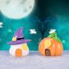 Micro-landscape Succulent Small Ornaments New Cute Pumpkin Lantern Ghost Vampire Creative Halloween Car Center Console Ornaments