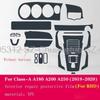 Film protecteur en TPU Pour Mercedes Benz Classe A W177 A180 A200 A250 2019-2022 Intérieur de voiture Console centrale Film anti-rayures