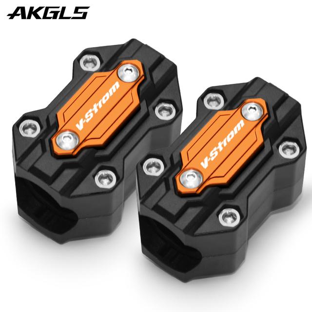 For Suzuki V Strom 650 V-Strom 650 1000 1050/xt DL650 DL250 Dl1000 Motorcycle Engine Bumper Protection Block Accessories